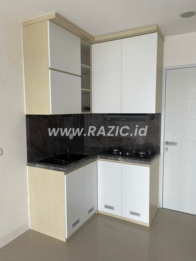Lebar Kitchen Set Pinterest Kayu Putih
