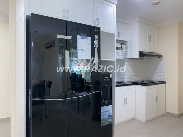 Pvc Kitchen Set Island Kayu Putih