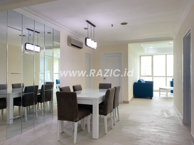 3D Interior Apartemen Elegan Jakarta