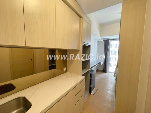 Ruang Tv Desain Interior Apartemen Melayu Jakarta