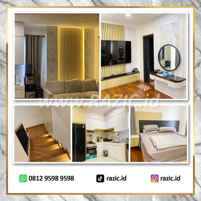 Proyek Interior Design Biru Jakarta