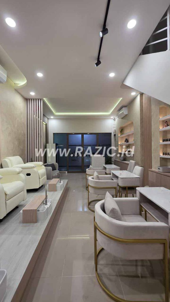 Renovasi Interior Klinik Sukabumi Timur Fisioterapi Mata Inap Rawat Jalan Resepsionis